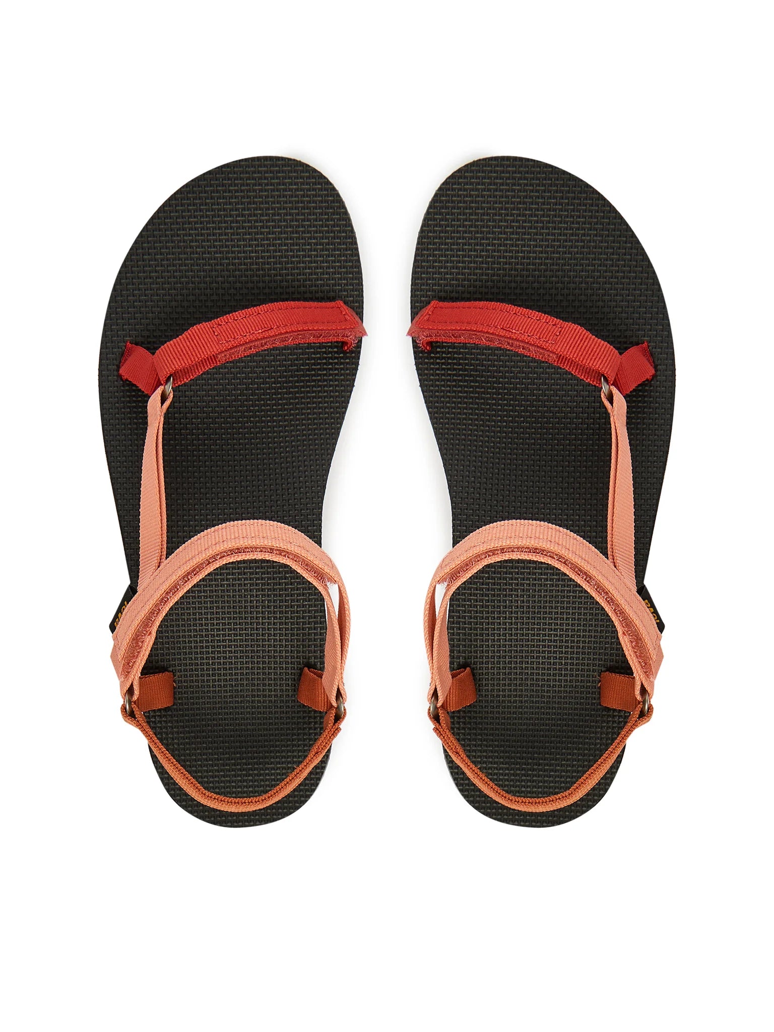 Teva, Sandały Damskie Original Universal Slim, czerwono - różowo - pomarńczowe