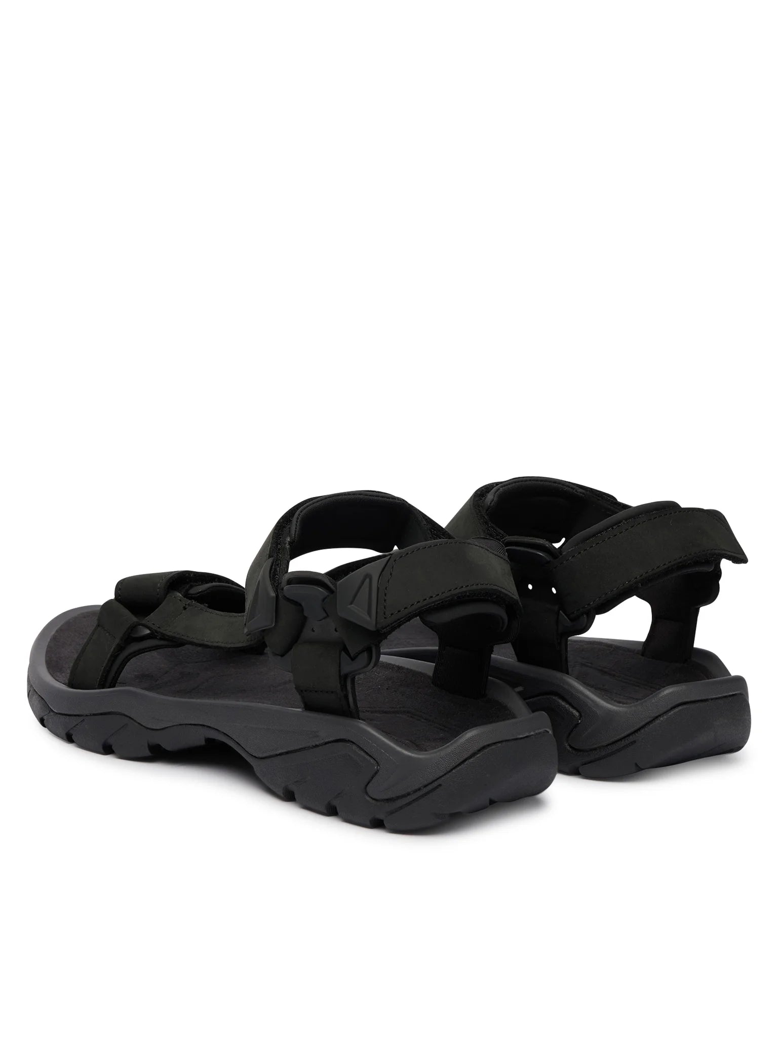 Teva, Sandały Męskie Terra Fi 5 Universal Leather, czarne