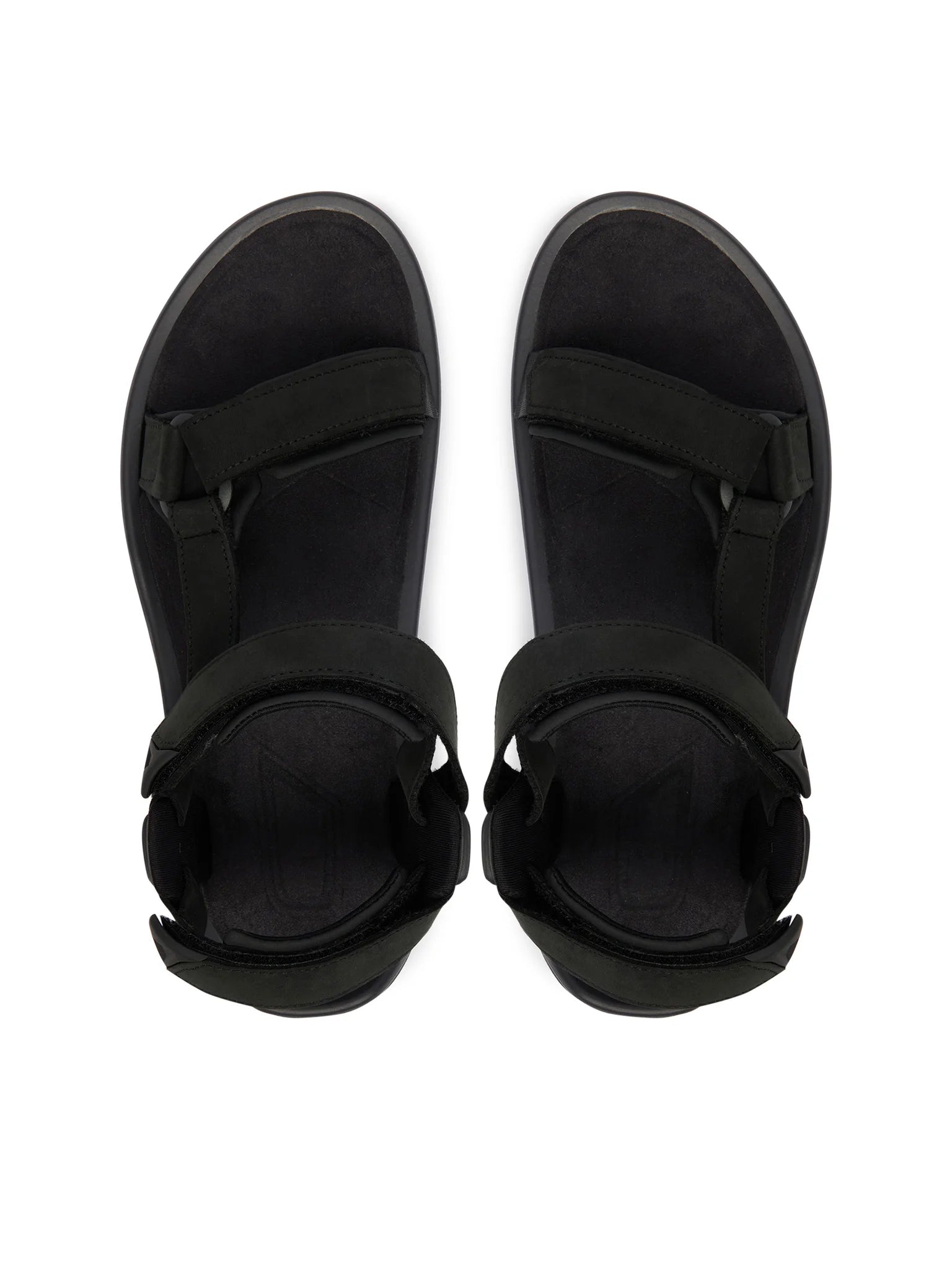 Teva, Sandały Męskie Terra Fi 5 Universal Leather, czarne