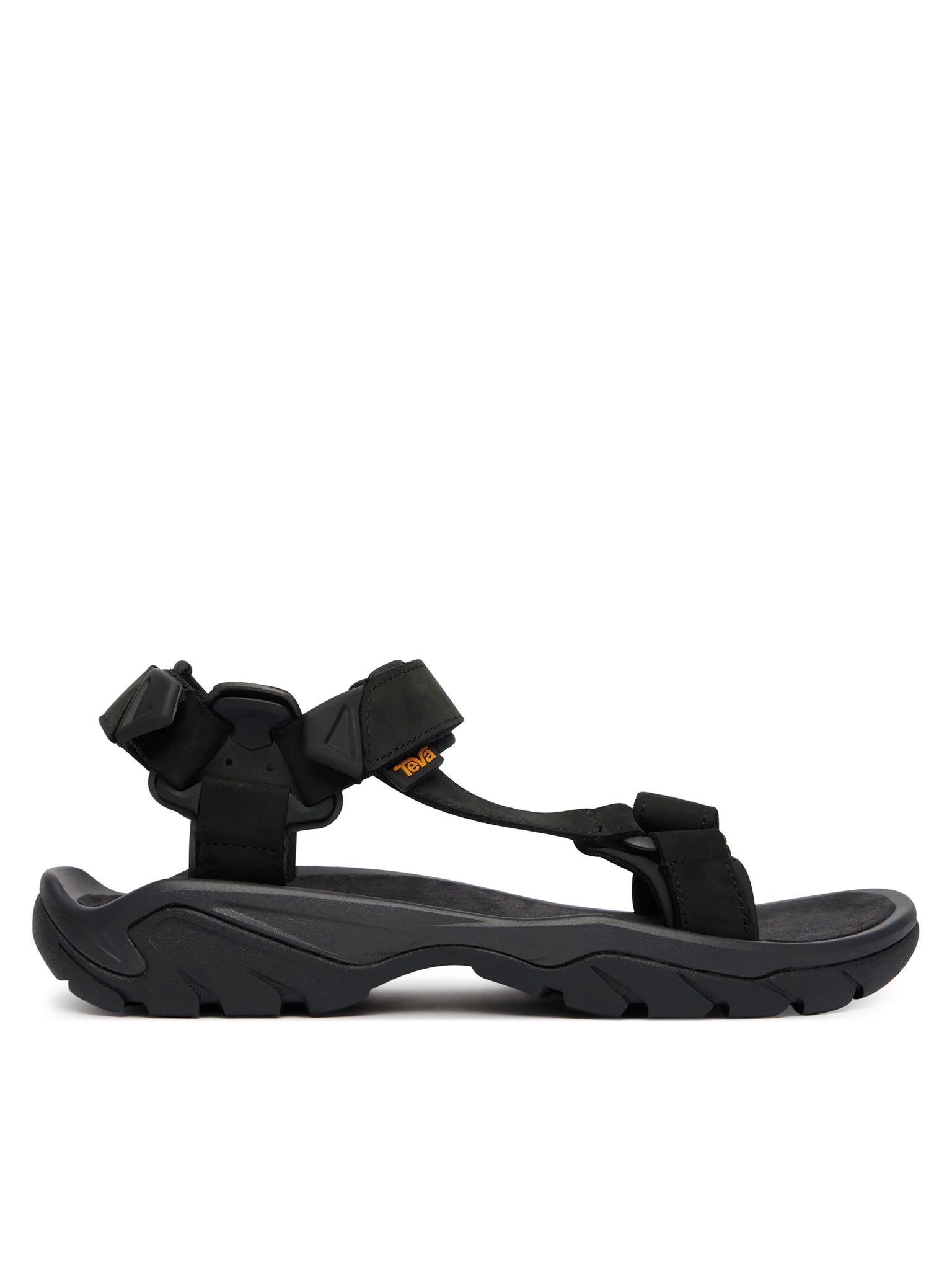 Teva, Sandały Męskie Terra Fi 5 Universal Leather, czarne