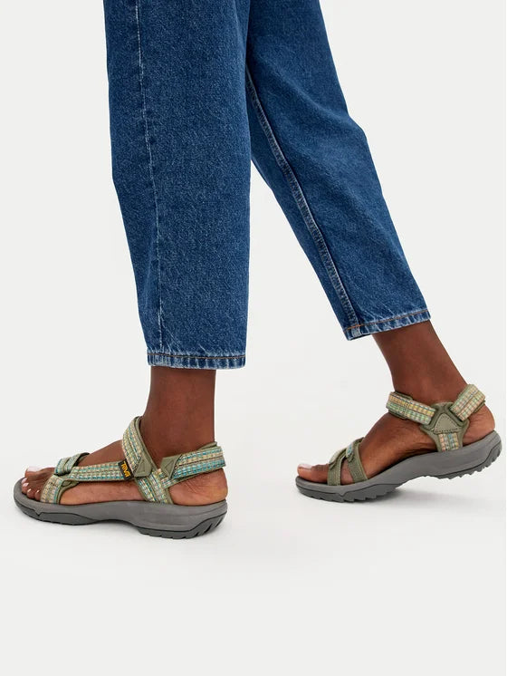 Teva, Damskie Sandały trekkingowe Terra Fi Lite, zielone
