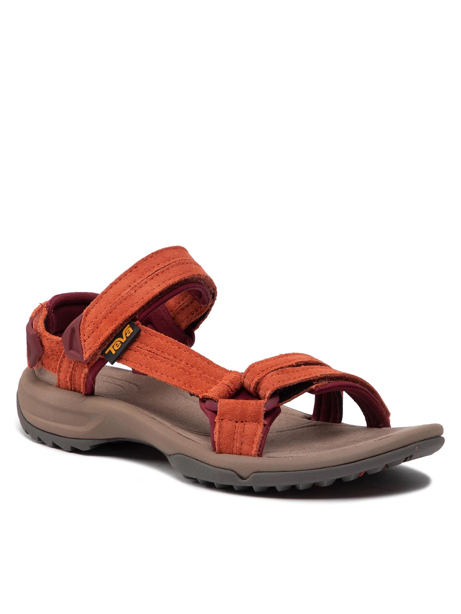 Teva, Sandały Damskie Terra Fi Lite Suede, pomarańczowe