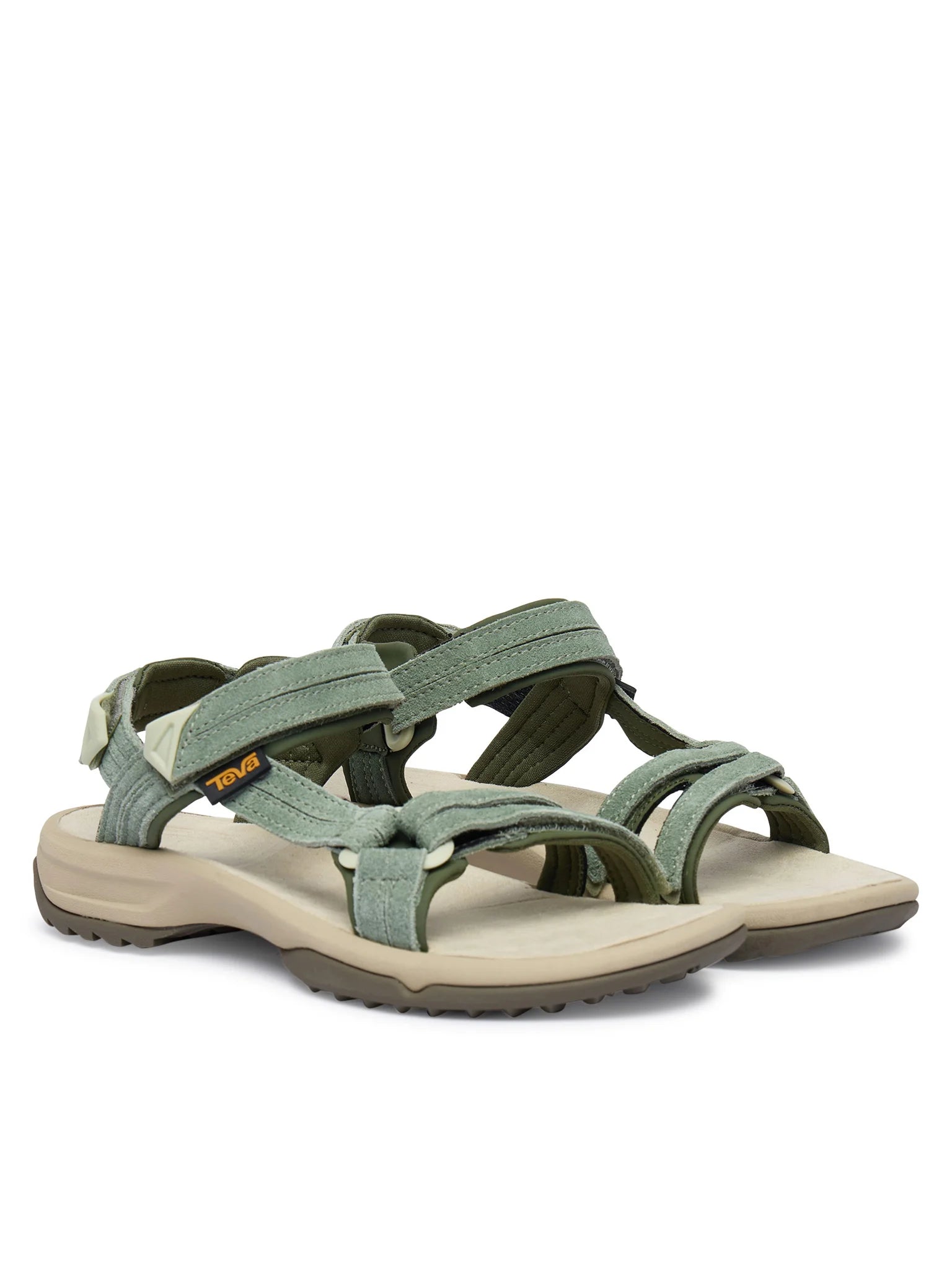 Teva, Sandały Damskie Terra Fi Lite Suede, zielone