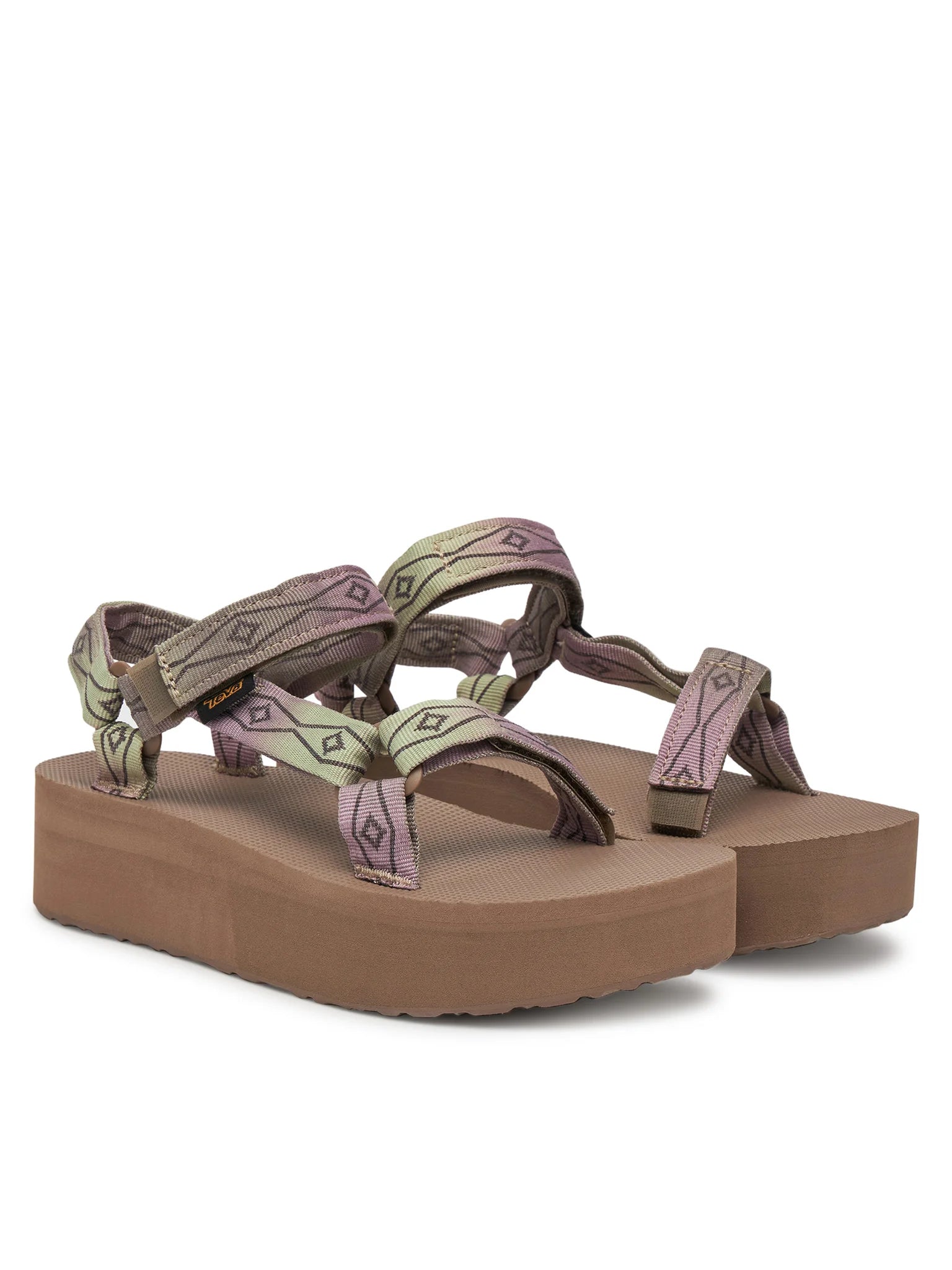 Teva, Sandały Damskie Flatform Universal Sunscape, wielokolorowe