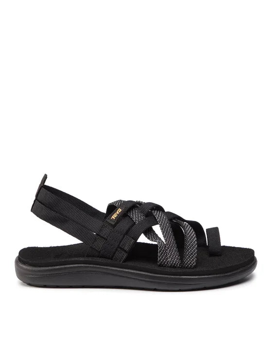 Teva, Sandały Damskie Voya Strappy, czarne