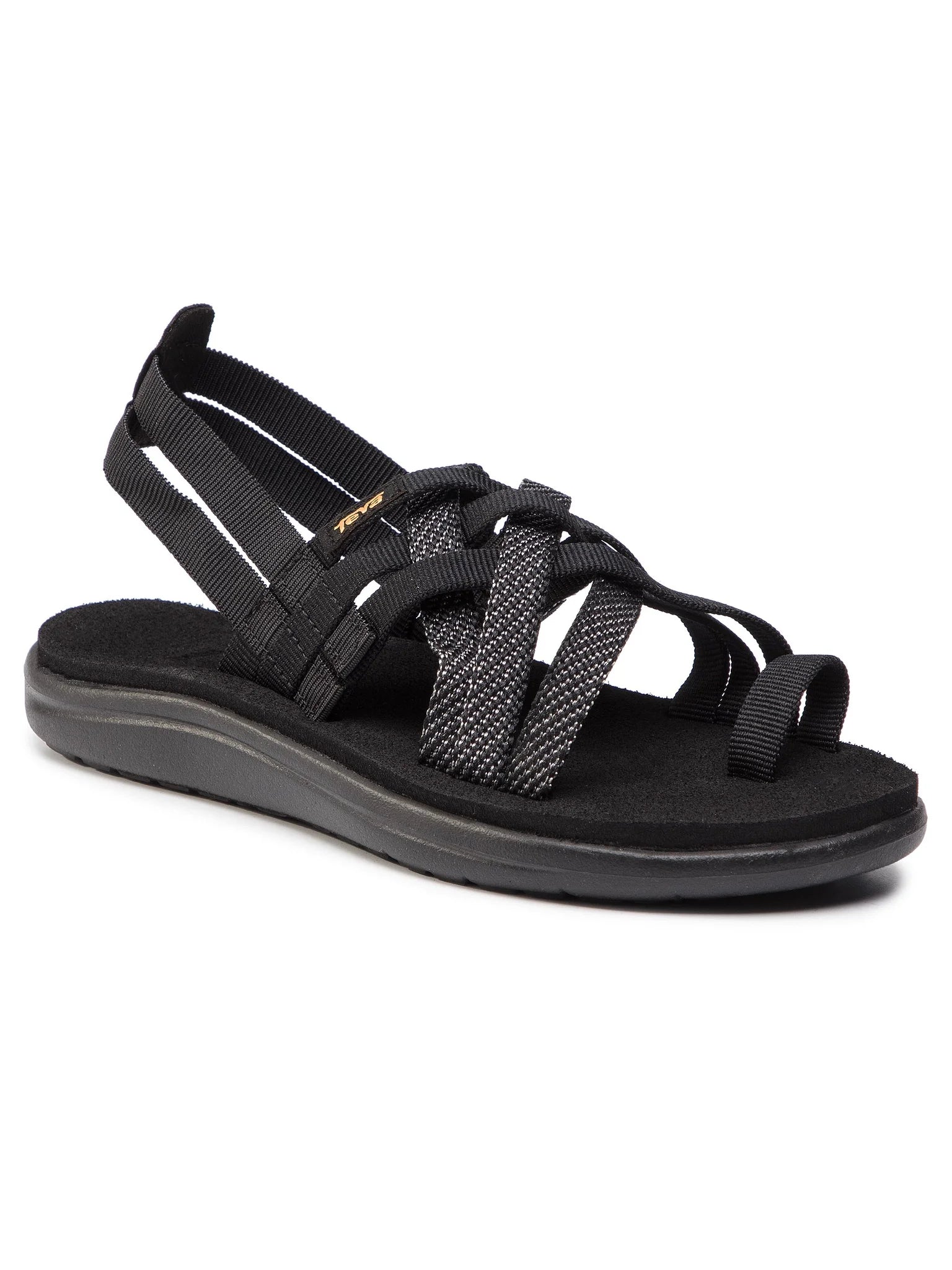 Teva, Sandały Damskie Voya Strappy, czarne