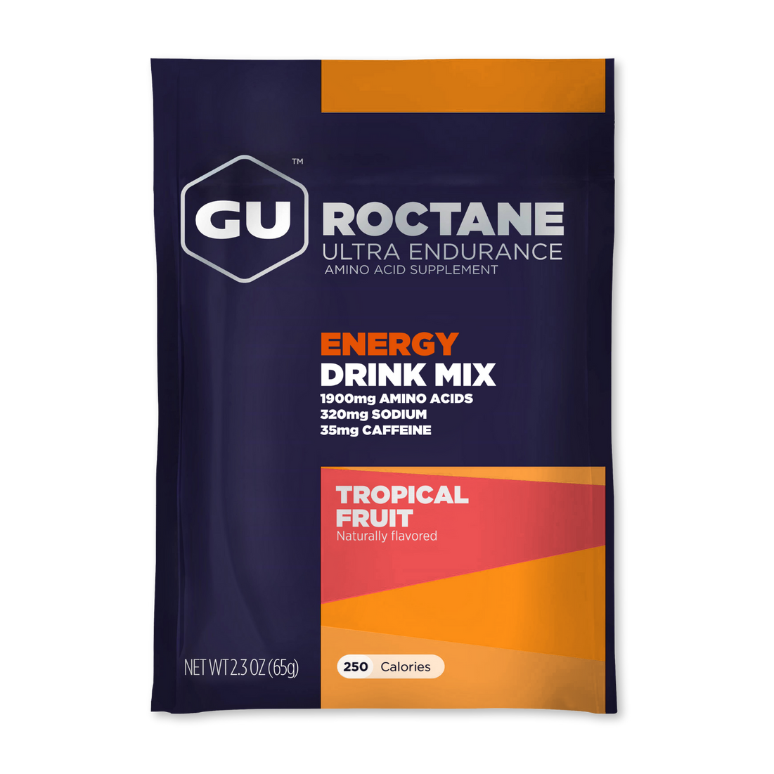 GU, Napój energetyczny o smaku owoców tropikalnych - Roctane Energy Drink, 1 porcja