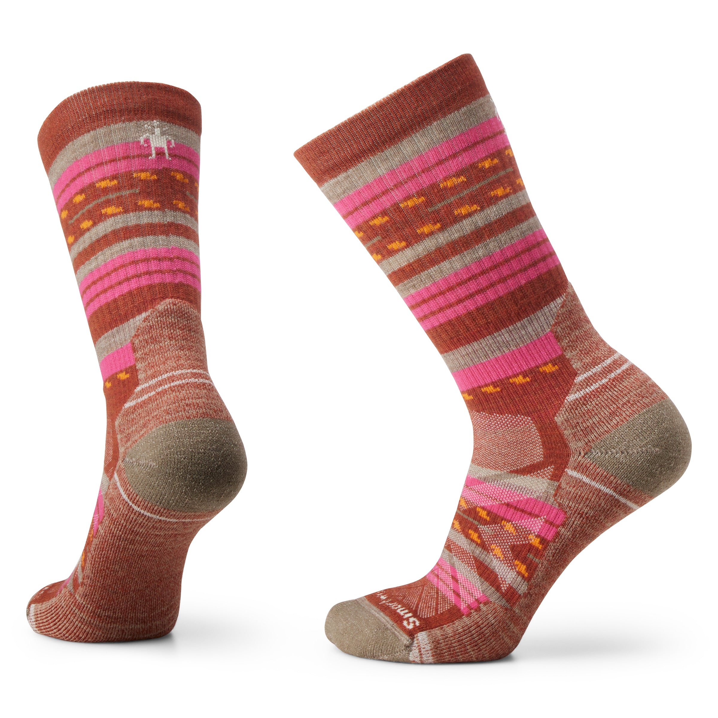 Skarpety Damskie Hike Light Cushion Margarita Crew Socks, J33 | picante, S