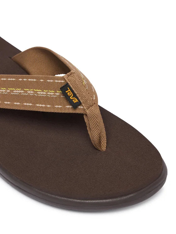 Teva, Japonki męskie, Voya Flip, brązowe