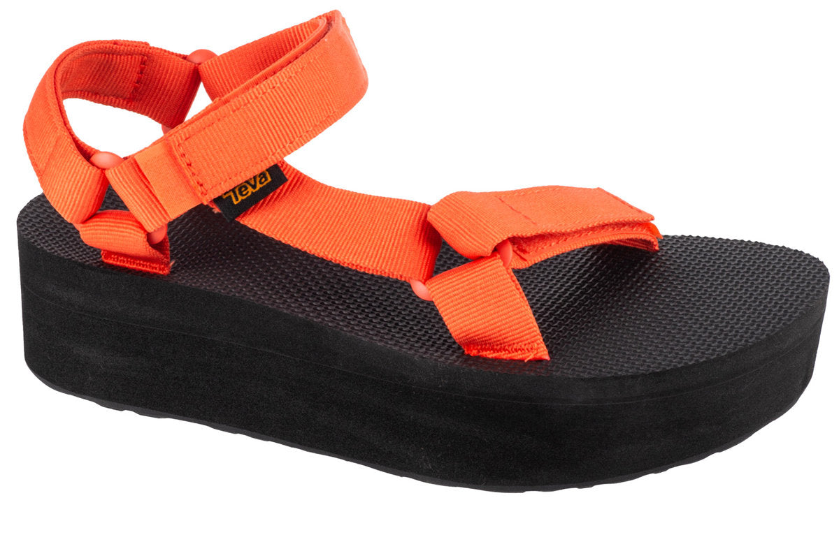 Teva, Damskie Sandały Flatform Universal, czerwone
