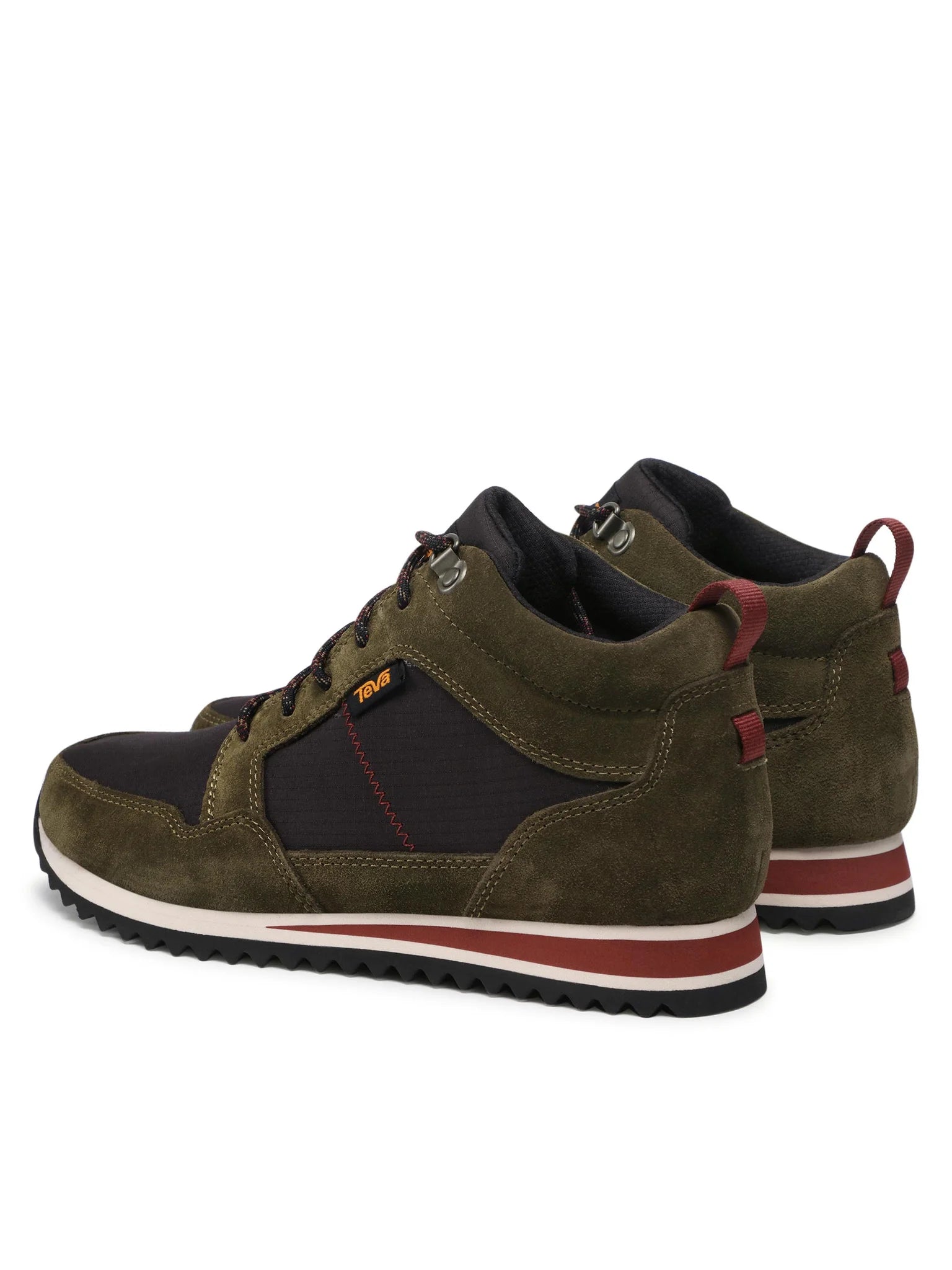 Teva, Półbuty Męskie Highside Mid, zielono - czarne