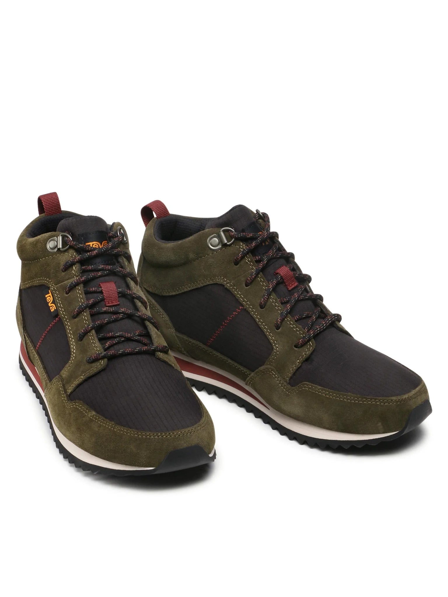 Teva, Półbuty Męskie Highside Mid, zielono - czarne