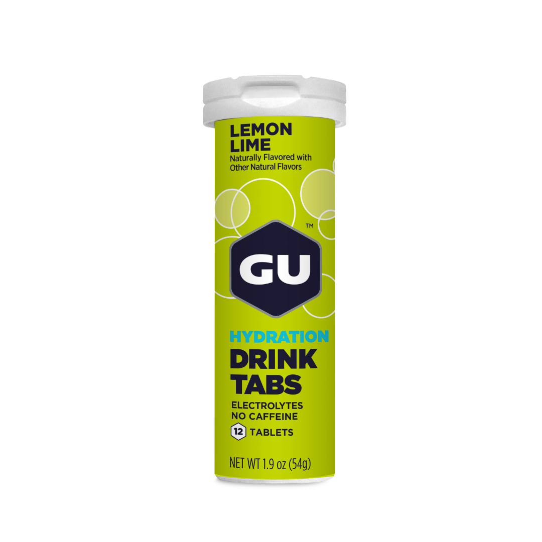 GU, Elektrolity o smaku cytrynowym - Hydration Drink Tabs, 12 szt.