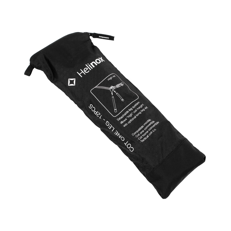 Zestaw 12 nóg do łóżka polowego, Cot Leg 12pcs, Black