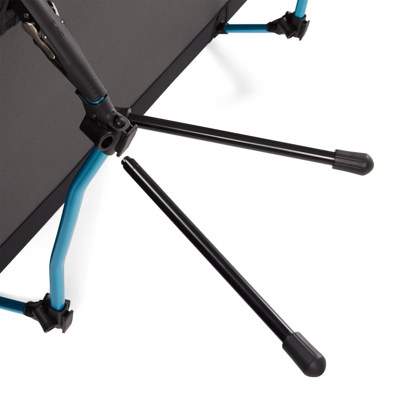 Zestaw 12 nóg do łóżka polowego, Cot Leg 12pcs, Black