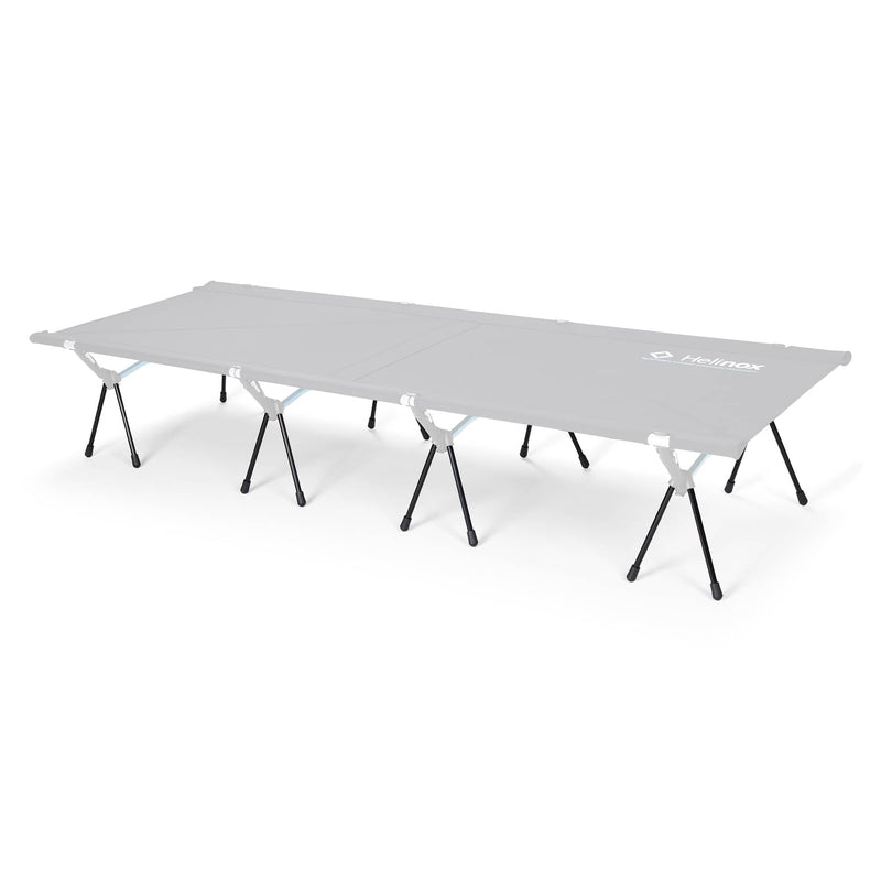 Zestaw 16 nóg do łóżka polowego,Cot Leg 16pcs, Black