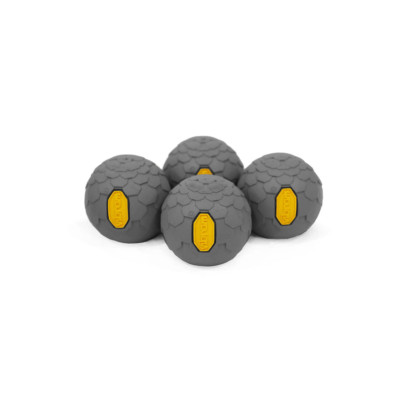 Gumowe stopki kulowe, Vibram ball feet, 45mm, Grey
