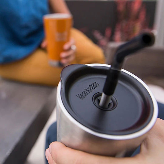 Pokrywka do kubków termicznych, Kanteen Straw Lid, Black