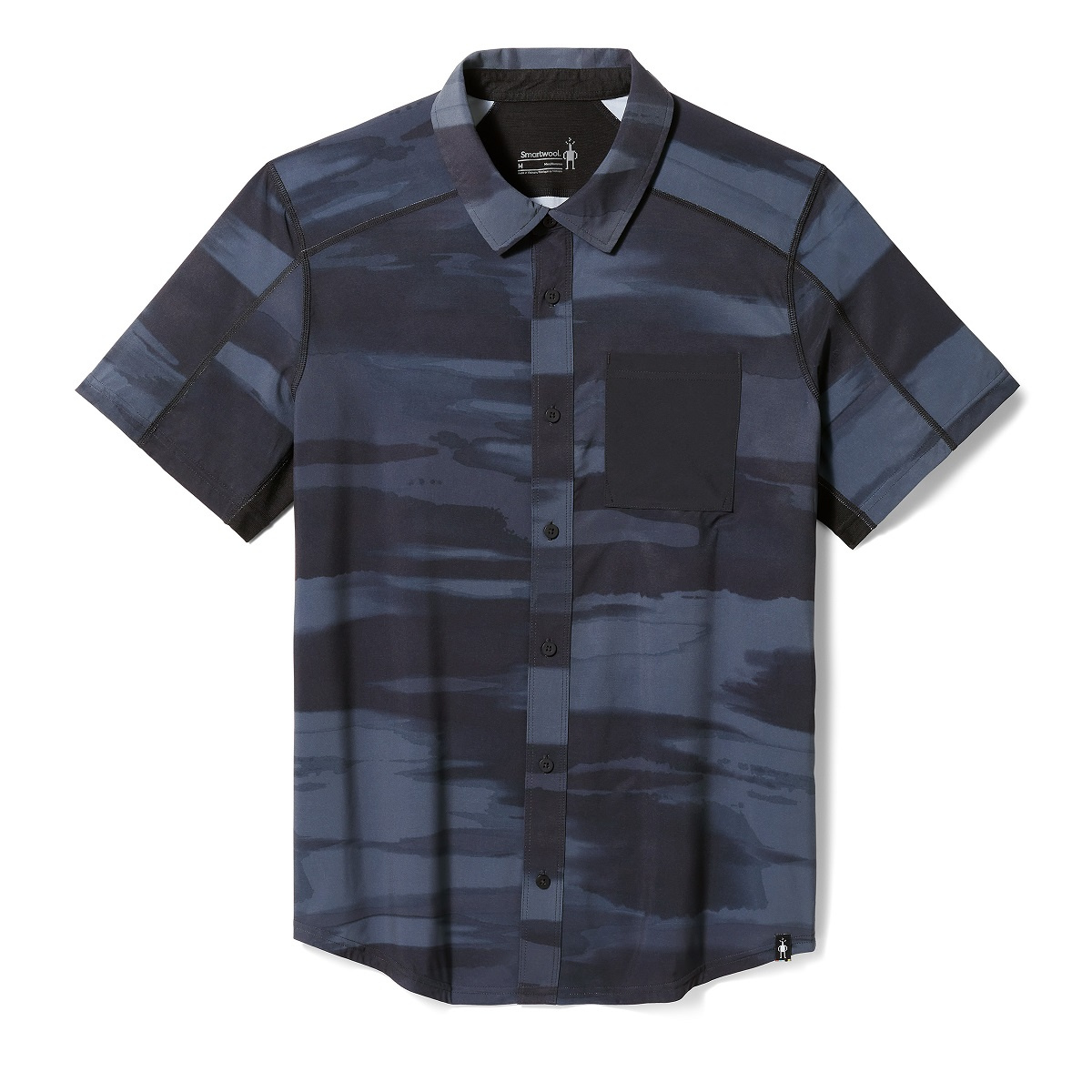 Męska Koszula Smartwool Merino Printed SS Button Down