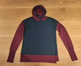 Damski Sweter Smartwool Merino Shadow Pine Hoodie Sweater