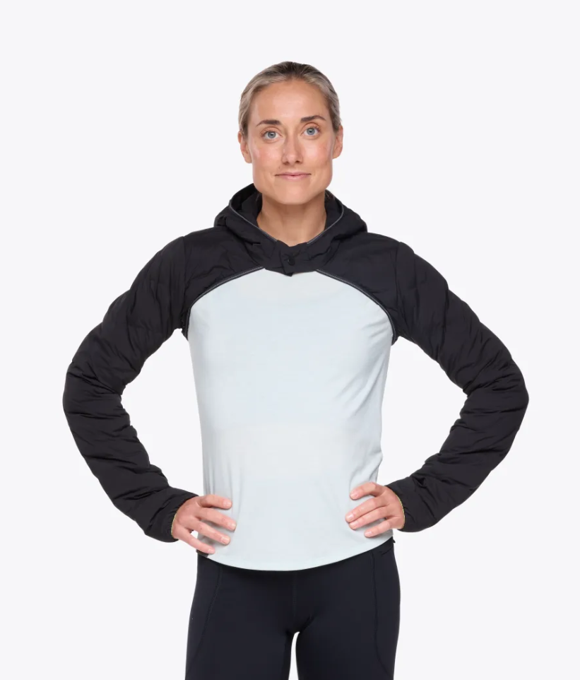 Damska Kurtka Puchowa HOKA Skyfill Run Shrug