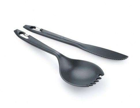 GSI/ PIRANHA CUTLERY SET- GREY