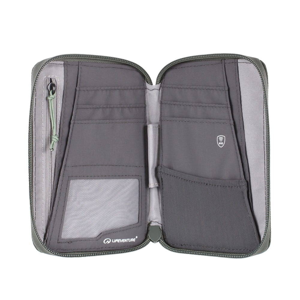 Portfel z ochroną przed kradzieżą Lifeventure RFID Mini Travel Wallet Recycled
