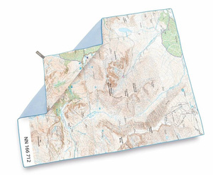 Ręcznik Lifeventure SoftFibre OS Map Towel Giant, Ben Nevis