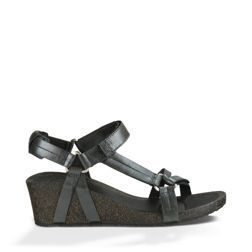 Damskie Sandały Teva Ysidro Universal Wedge - Metallic