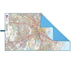 Ręcznik Lifeventure SoftFibre OS Map Towel Giant - Edinburgh
