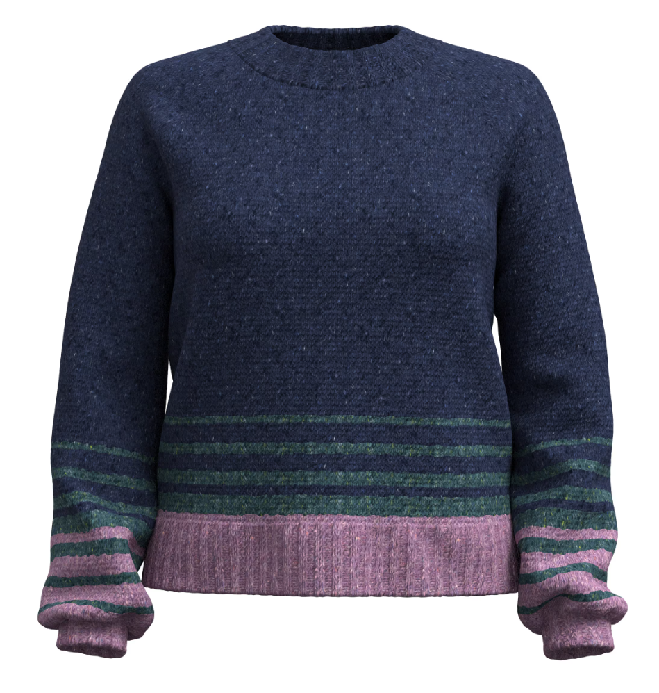 Damska Sweter Smartwool Cozy Lodge Ombre Sweater