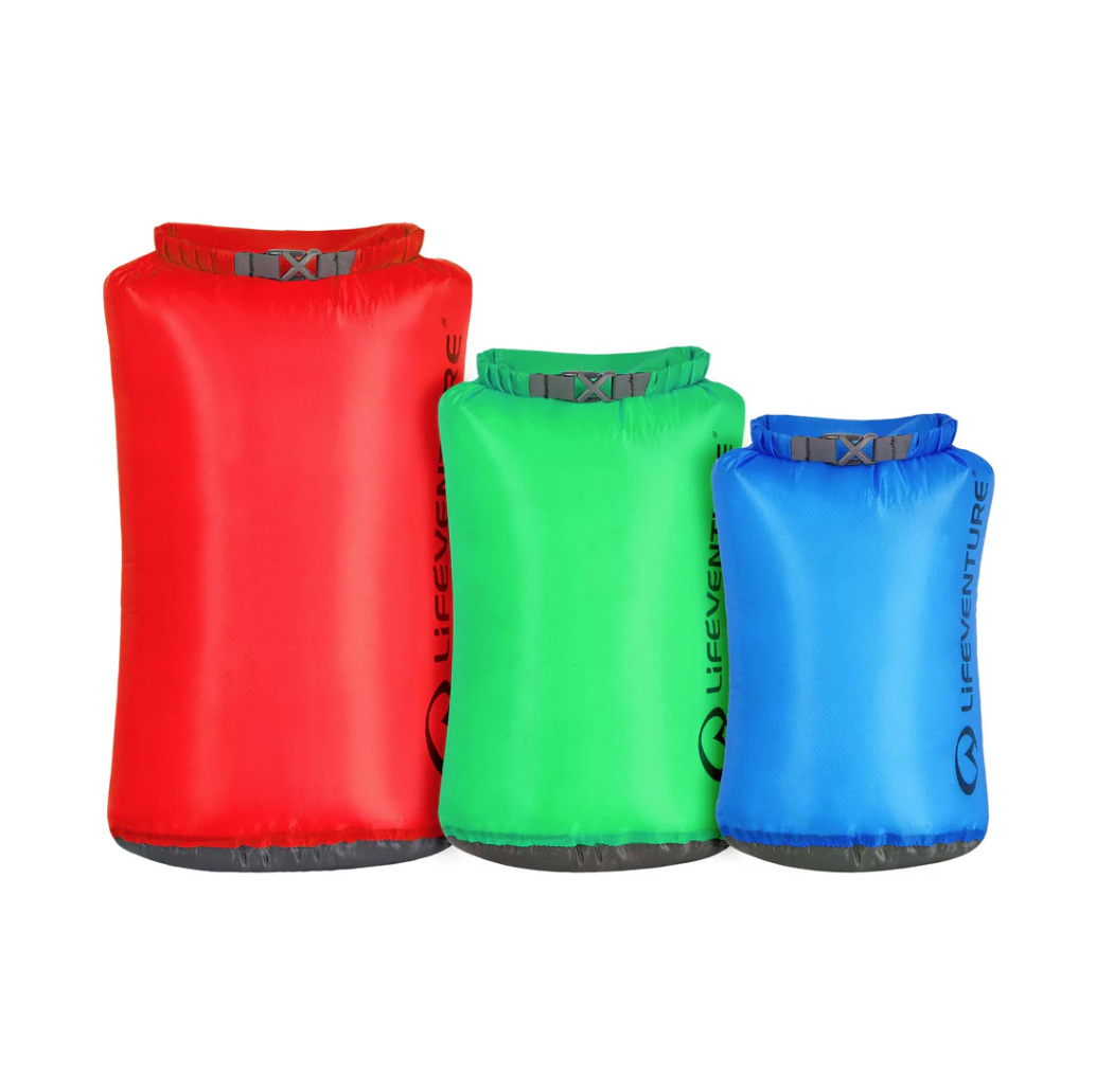 Zestaw worków Lifeventure Ultralight Dry Bag Set