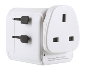 Adapter Lifeventure USB UK World Travel Adaptor