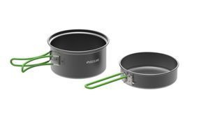 Zestaw naczyń Rockland Travel DUO Anodized