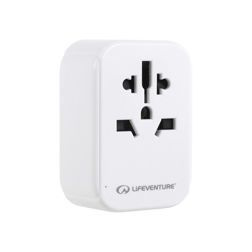 Adapter Lifeventure World to Europe Travel Adaptor with USB (& USB C)