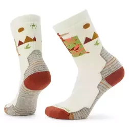 Damskie Skarpety SmartWool Hike Full Cushion Alpine Perch Crew Socks