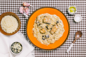 Risotto z łososiem i borowikami 350 g [SH] Żywność turystyczna - Forestia