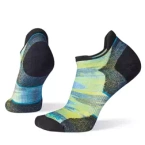 Damskie Skarpety SmartWool Run Targeted Cushion Brush Stroke Print Low Ankle Sock