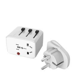 Adapter Lifeventure World to US Travel Adaptor with USB (& USB C)