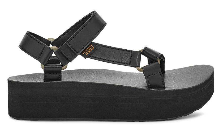 Damskie Sandały Teva Flatform Universal Up Leather