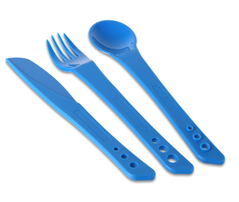 Zestaw Sztućców Turystycznych Lifeventure Ellipse Cutlery Set