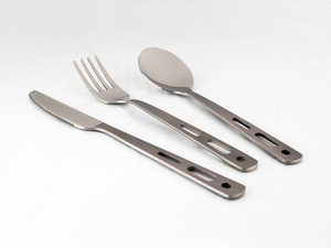 Sztućce Tytanowe Lifeventure Basic Cutlery Set 