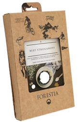 Boeuf strogonow w sosie śmietanowym z ryżem 350 g [SH] Żywność turystyczna - Forestia