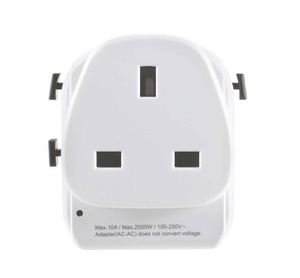 Adapter Lifeventure USB UK World Travel Adaptor
