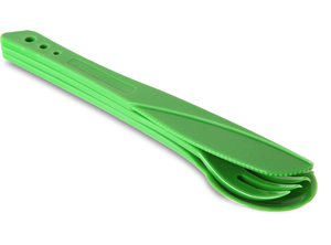 Ellipse Cutlery Set, Green LIFEVENTURE zestaw sztućców turystycznych zielone