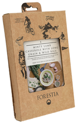 Zapiekanka z jagnięciną w sosie miętowym z ryżem 350 g [SH] Żywność turystyczna - Forestia