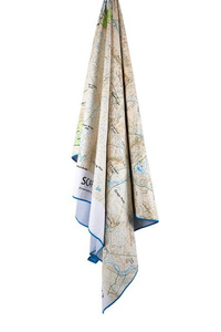 Ręcznik Lifeventure SoftFibre OS Map Towel Giant - Scafell Pike