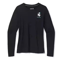 Damska Koszulka Smartwool One Small Step For Sheep LS Graphic Tee Slim Fit 150