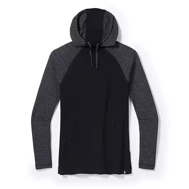 Damska Koszulka Smartwool Merino Drape Neck Hoodie 250