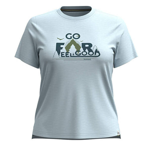 Damska Koszulka Smartwool Merino Go Far. Feel Good.™ Graphic Short Sleeve Tee